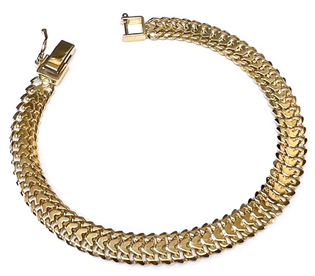 Japan Gold Bracelet 14 cut (2 in)